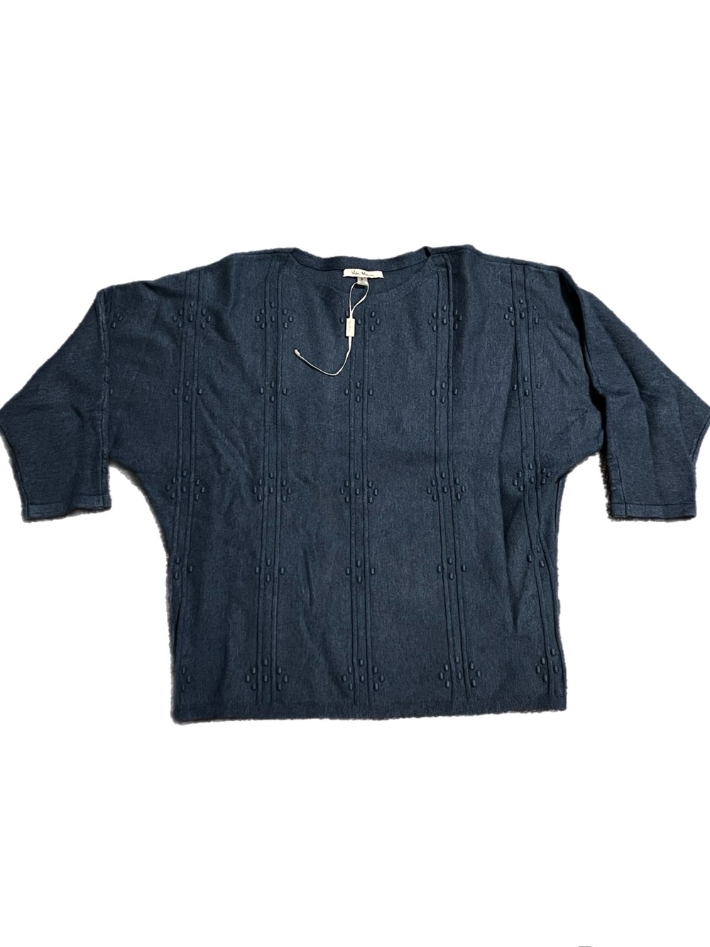 NWT Vila Milano Blue Knit Sweater Top
